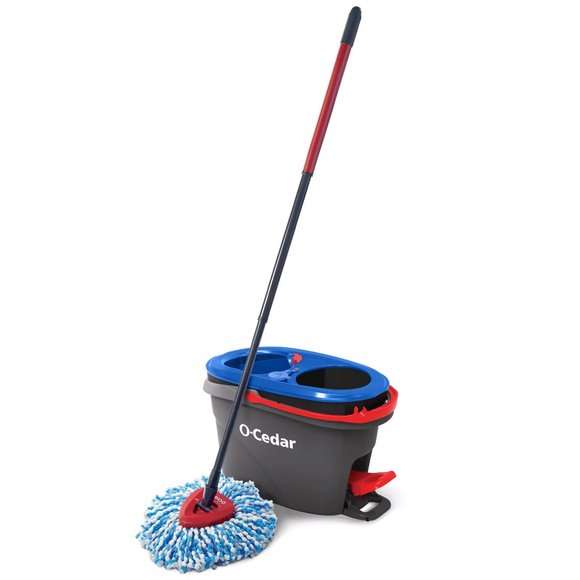 O-Cedar EasyWring RinseClean Spin Mop and Bucket System, Hands-Free System - Picture 4 of 16